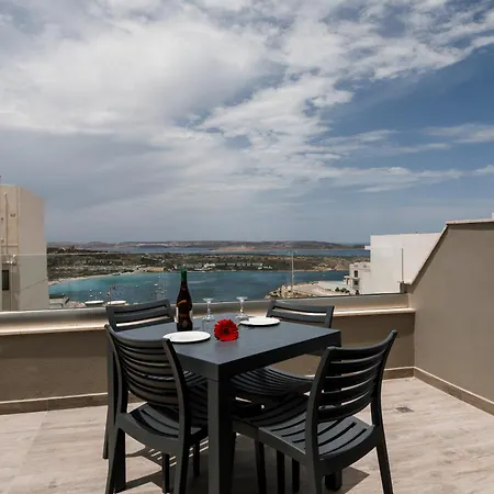 Lovely Penthouse In Mellieha-seaview By Homely Apartment