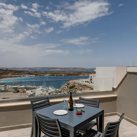 Lovely Penthouse In Mellieha-seaview By Homely Apartment *