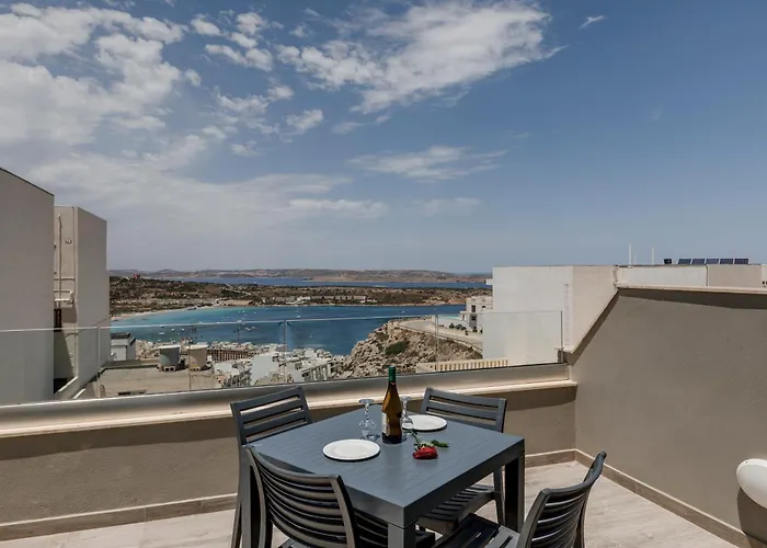Lovely Penthouse In Mellieha-seaview By Homely Apartamento *
